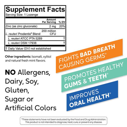Volora Fresh Melts — Daily Oral Probiotic + Zinc